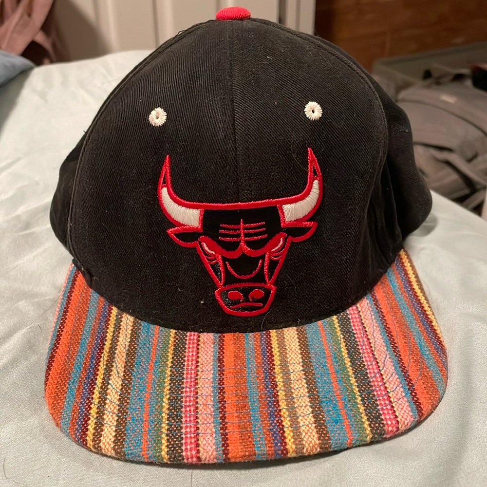 Bulls Flat brim hat